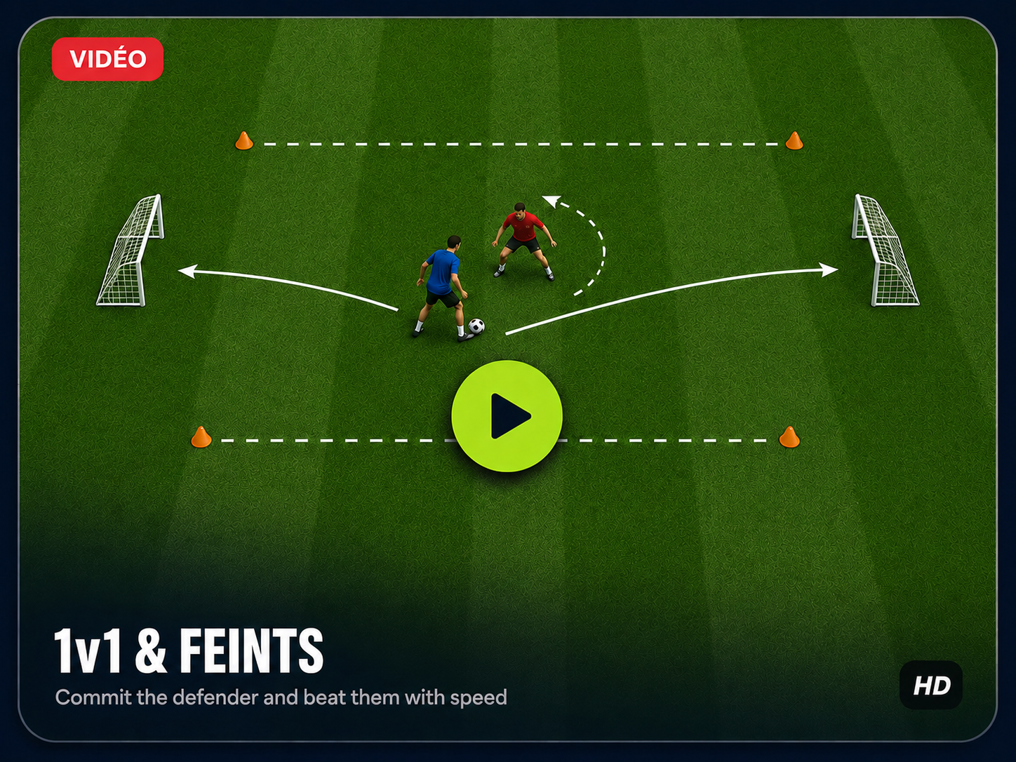 1v1 and feints