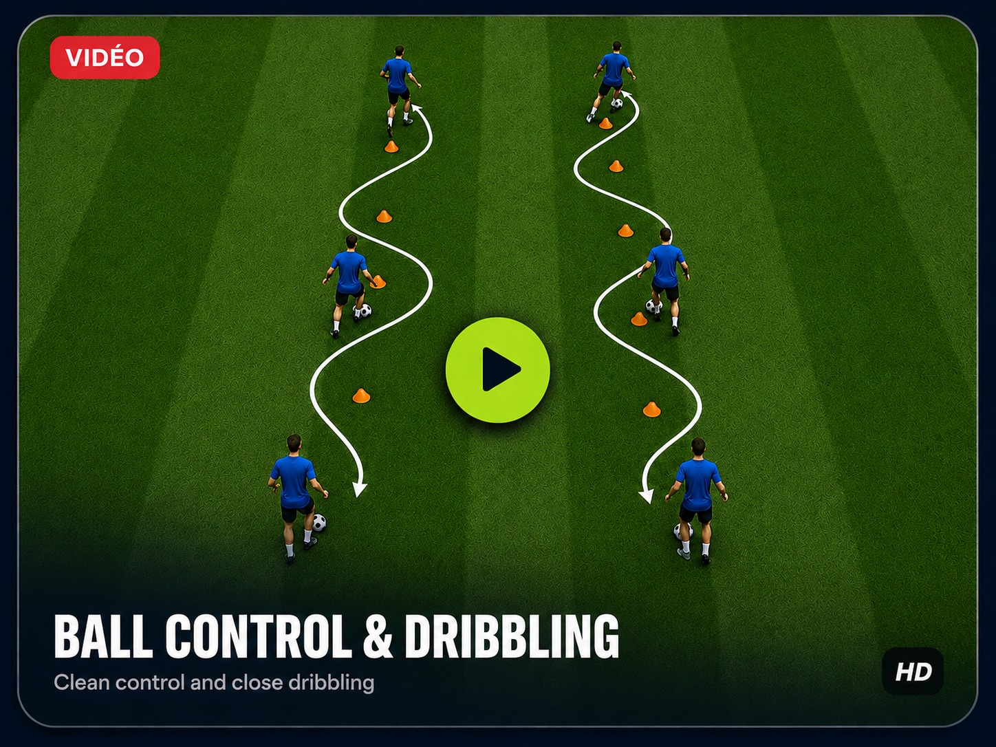 Ball control and dribbling