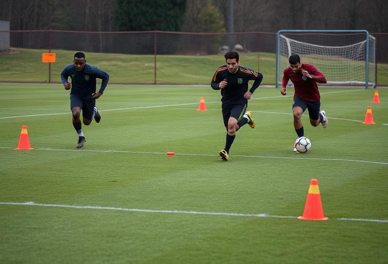 100 speed drills applied to football